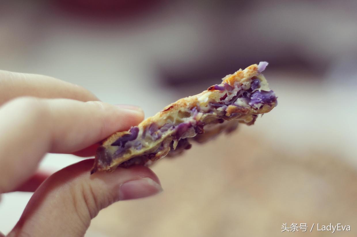 凉拌紫甘蓝清脆爽口健康低脂,紫甘蓝最好吃低脂高蛋白食物