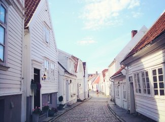 北欧斯堪的纳维亚地区,斯堪的纳维亚半岛极夜风光