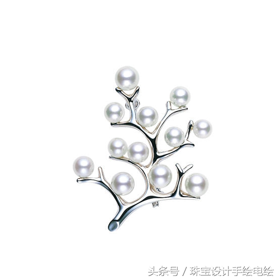 完美珍珠,精致珍珠胸针图片大全欣赏