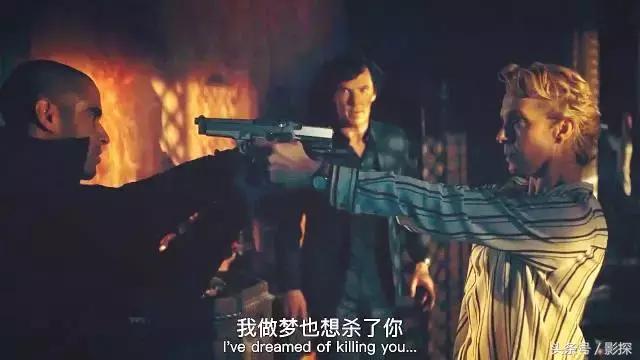 卷福拍神探夏洛克时多大,卷福华生打架