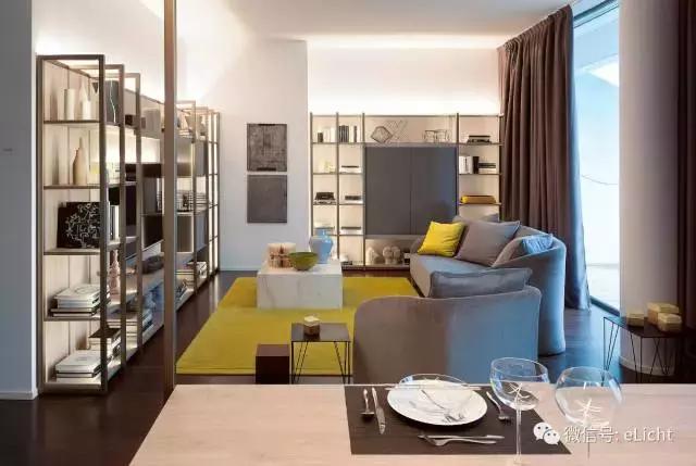 公寓无主灯灯带,无主灯照明设计这么火