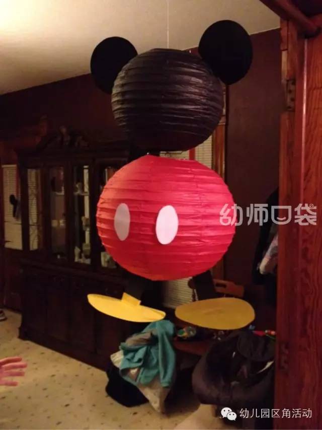 灯笼装饰幼儿园简单漂亮,幼儿园新年手工吊饰环创走廊灯笼