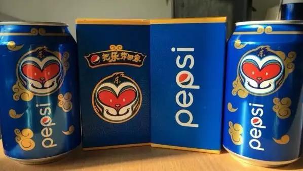 百事可乐2016猴年纪念款,百事可乐新年纪念款