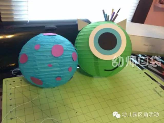 灯笼装饰幼儿园简单漂亮,幼儿园新年手工吊饰环创走廊灯笼