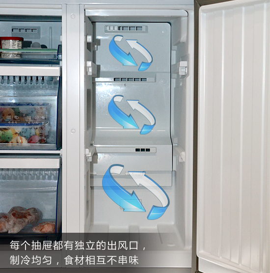 零度保鲜多门冰箱博世,博世风冷变频十字门冰箱