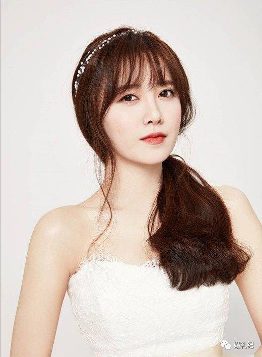 韩式皇冠新娘发箍推荐 (新娘波浪形发箍)