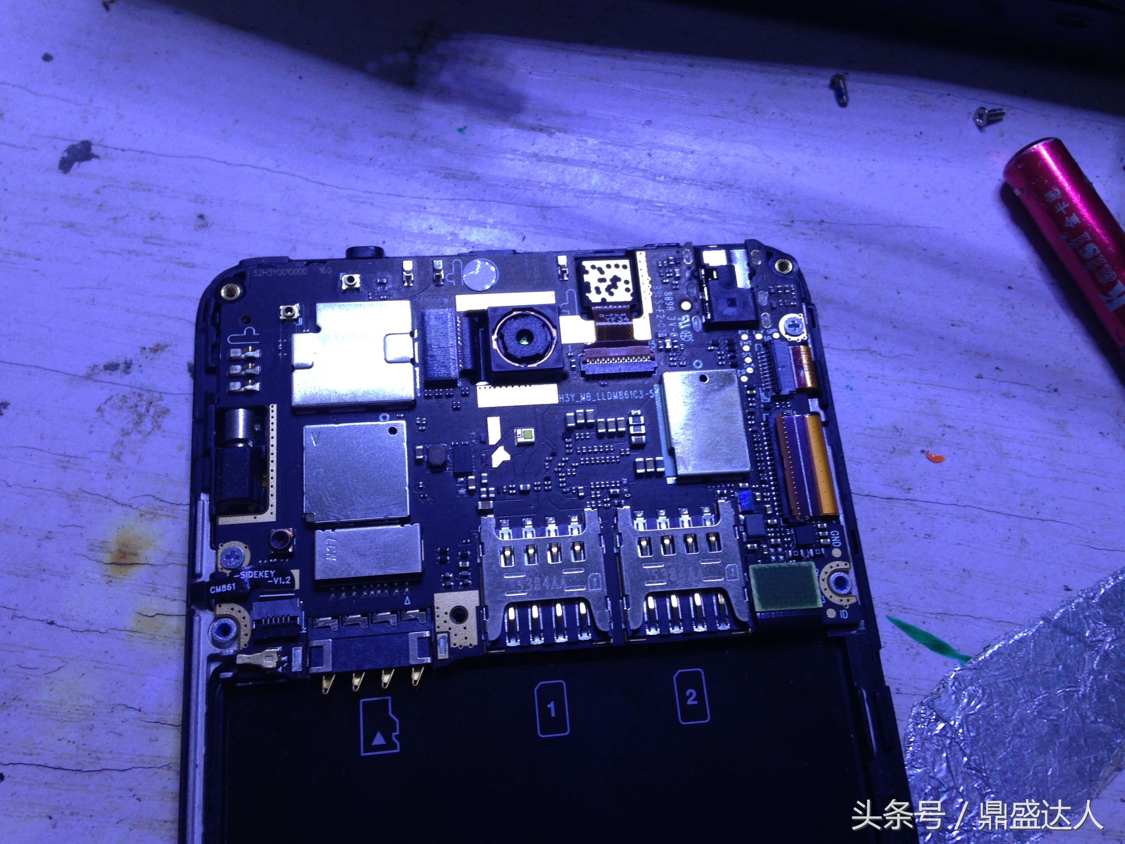 拆红米note7,拆红米note4x