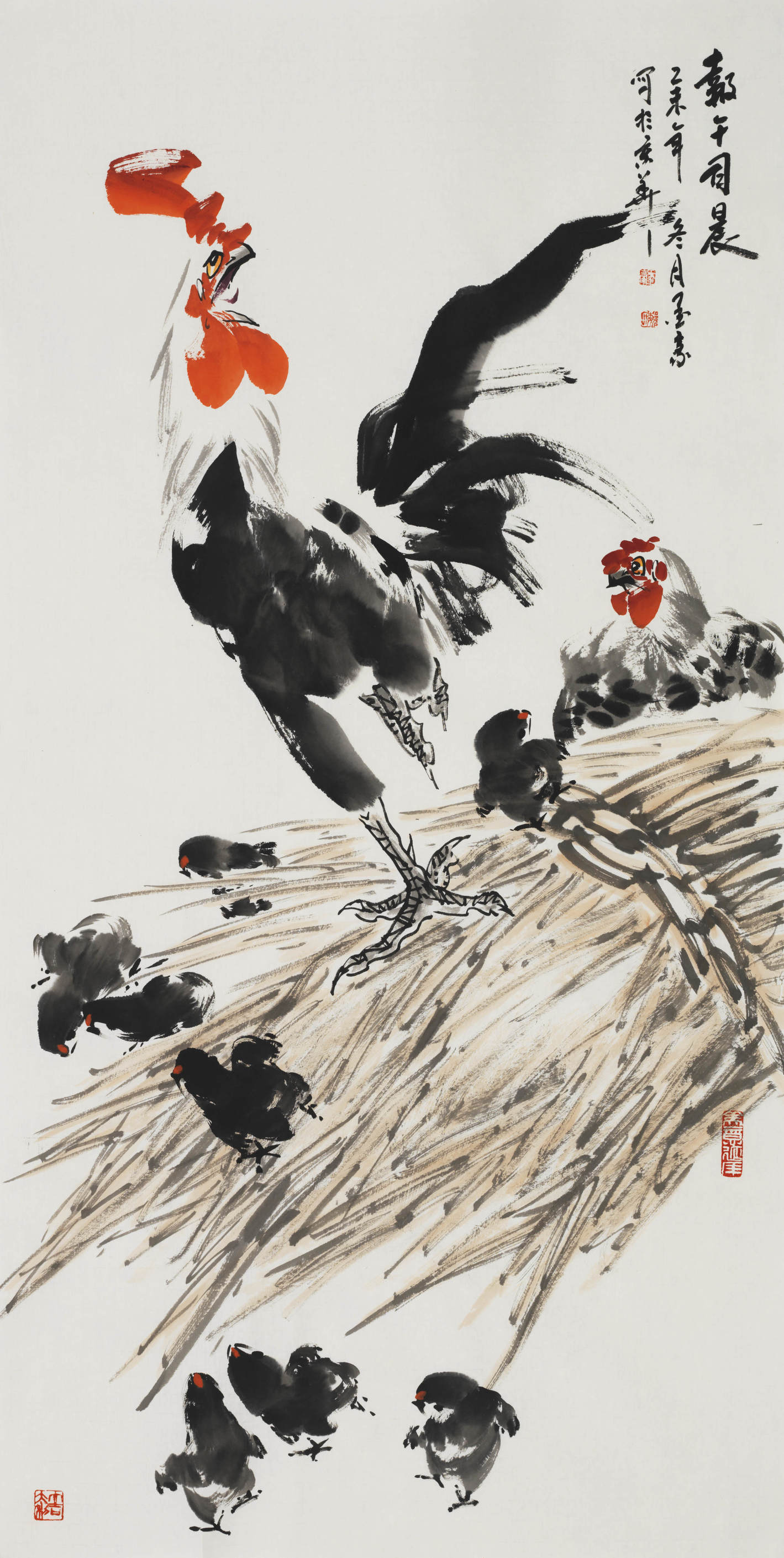 墨豪画鸡最好的画法,墨豪画鸡最新视频