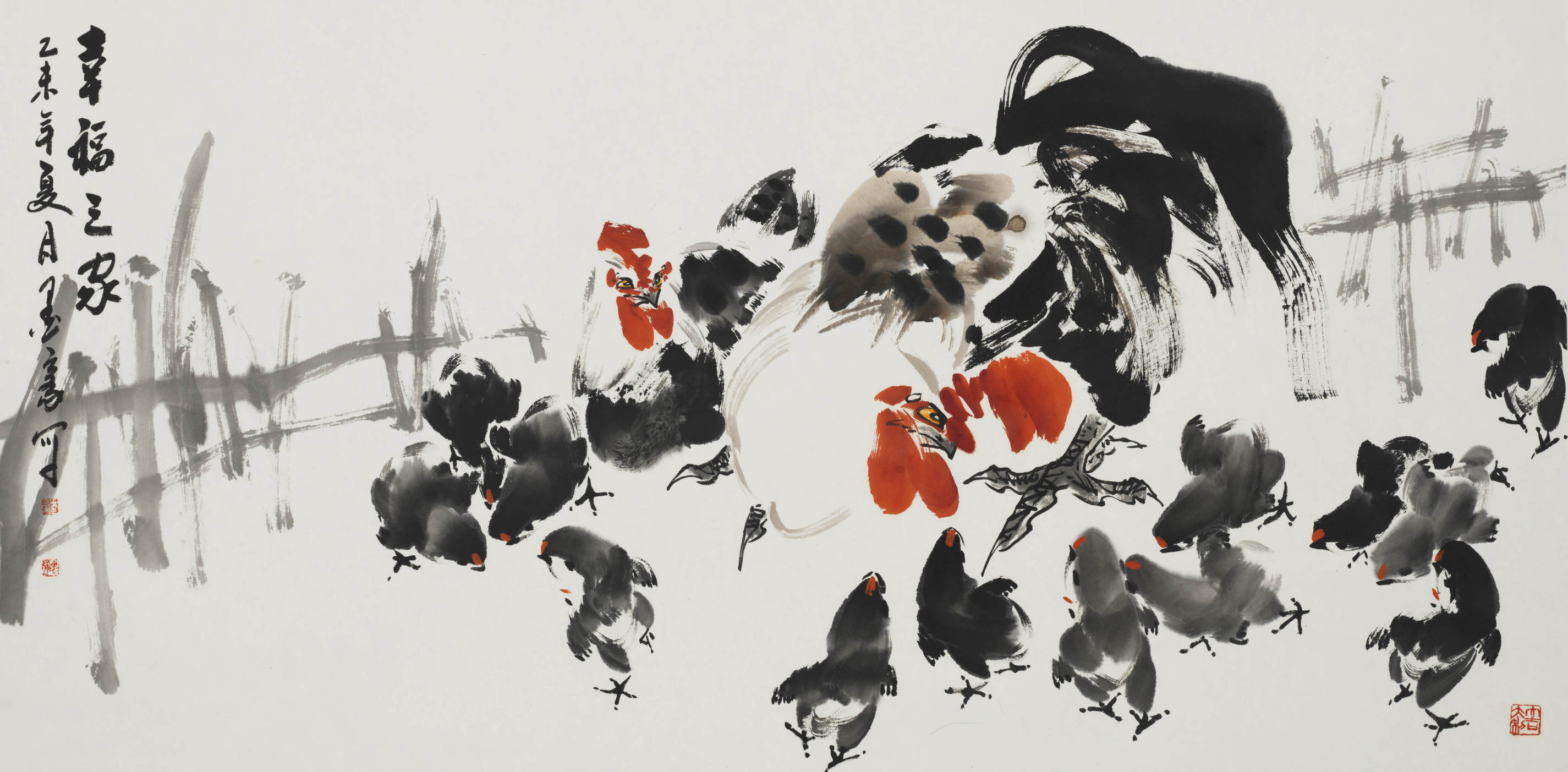 墨豪画鸡最好的画法,墨豪画鸡最新视频