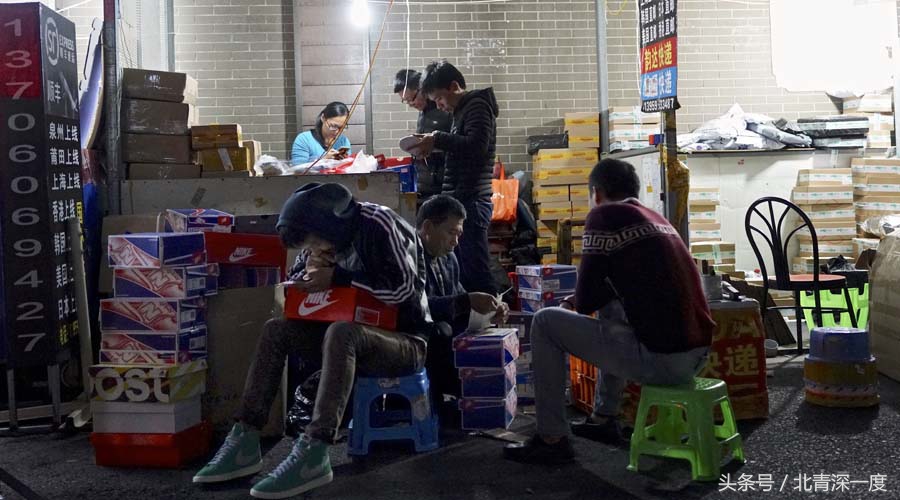 深夜暗访莆田鞋鬼市,号称鬼市的莆田仿鞋