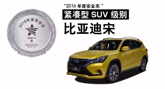 比亚迪宋冠军版2023新款安全测试,2016款比亚迪宋安全级别