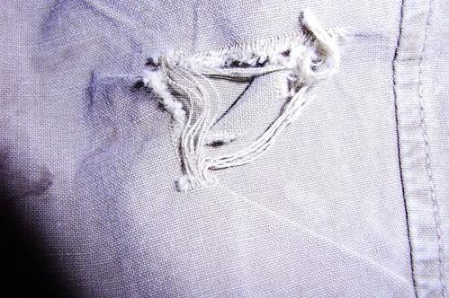 服装破洞补救方法,服装破洞织补修复