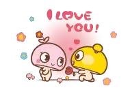 壁纸白色简约干净可爱情侣,抖音最火有耳朵的壁纸情侣