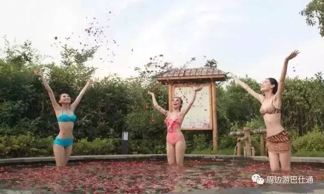 泡温泉上档次,冬天温泉真舒服