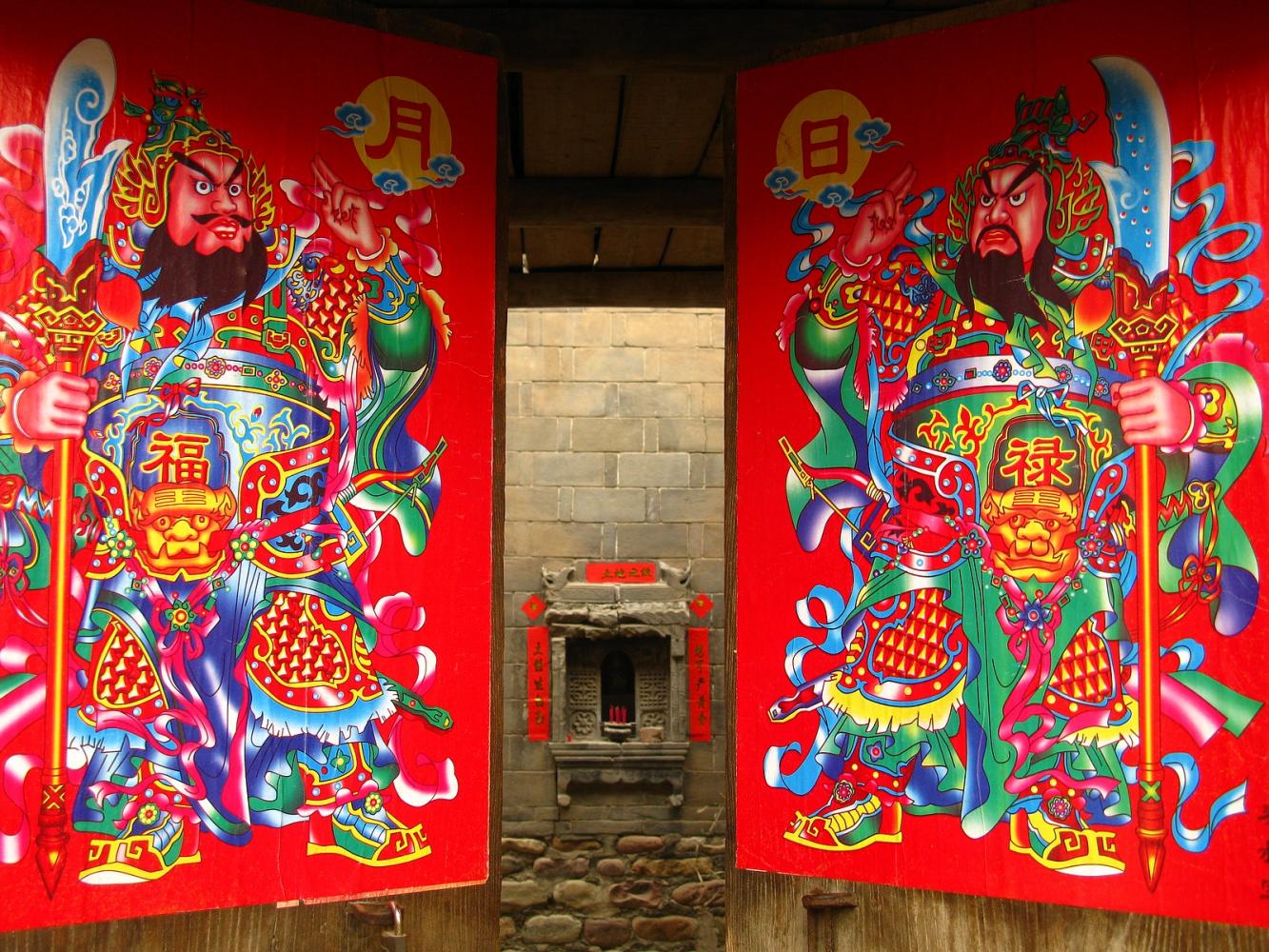 过春节要买什么贴门神,过新年贴门神哪个日子好