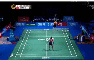 羽毛球劈吊和劈杀球,羽毛球劈对角线慢动作