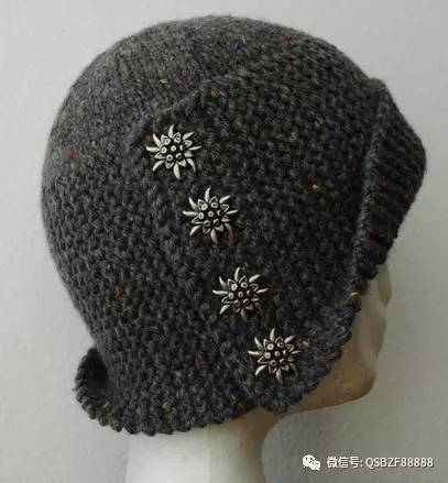 螺旋帽子完整图解,初学夏装帽子图解