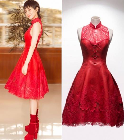 刘涛率五美和杨幂、关晓彤比美？贾乃亮穿工作服？实力教学红衣服的吓人72招式！