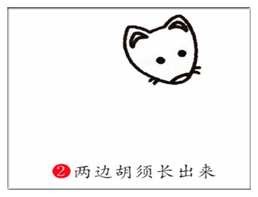 儿童简笔画教程小狐狸,儿童简笔画线描画小动物