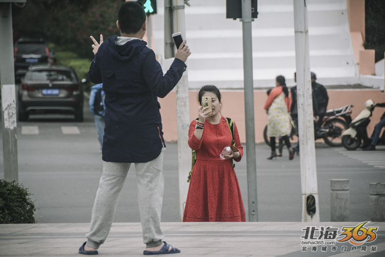 大年初七,北海火车站的离别人潮