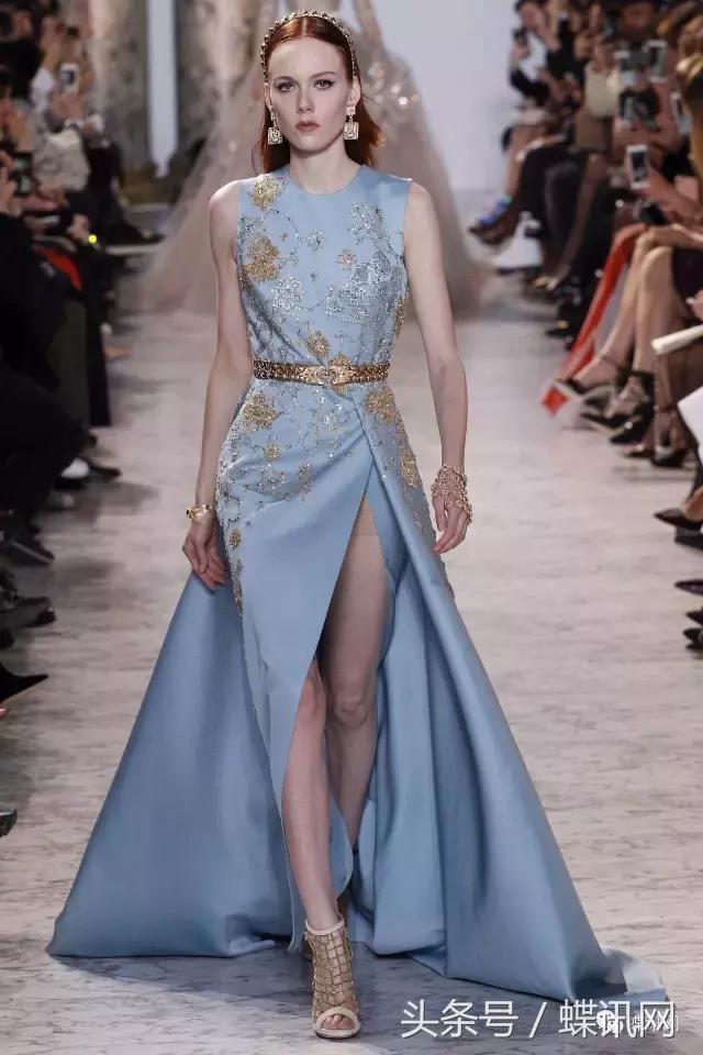 eliesaab2023春夏高定秀,eliesaab巴黎2019高级定制时装周