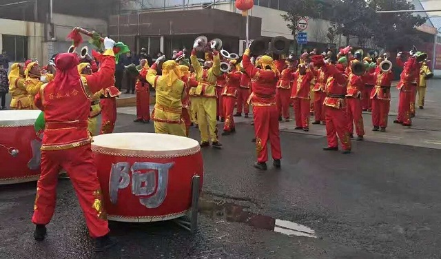 灯塔涂料南港项目正式开工,正月二十工厂开工大吉大利
