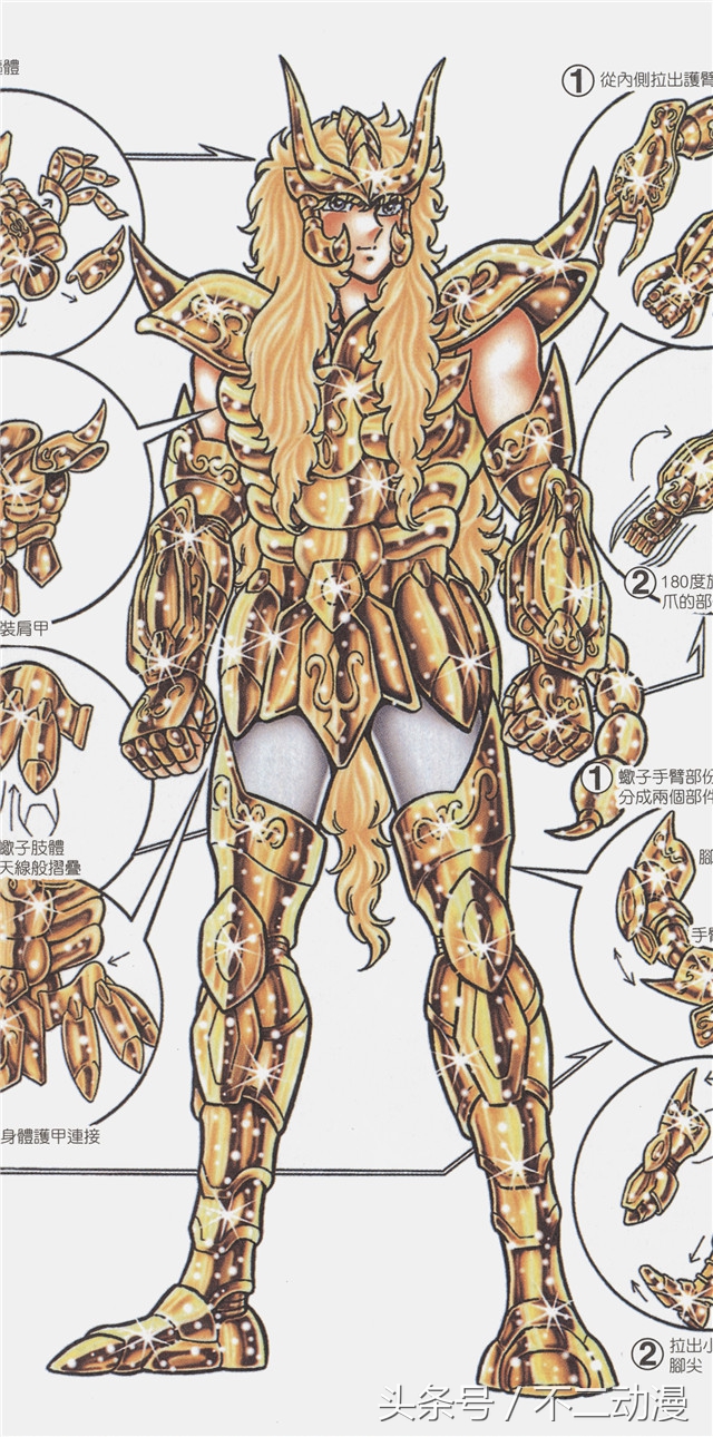 圣衣神话天蝎座米罗开箱,天蝎座米罗圣衣形态