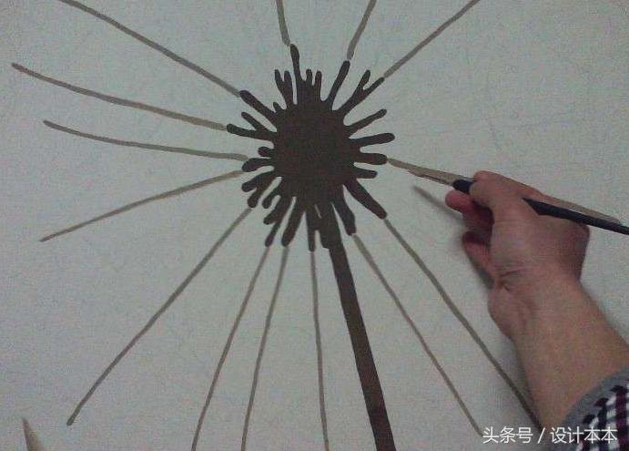 简单手绘电视背景墙图片大全,电视背景墙简单手绘