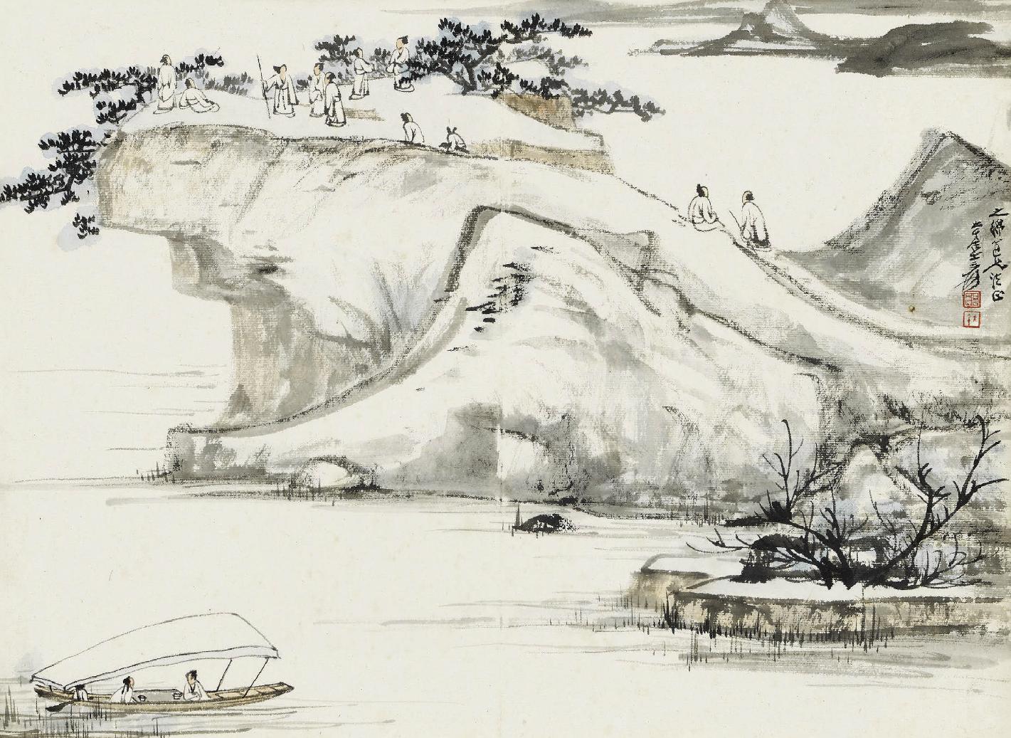 张大千与齐白石谁的画值钱,张大千与齐白石谁的画价格高