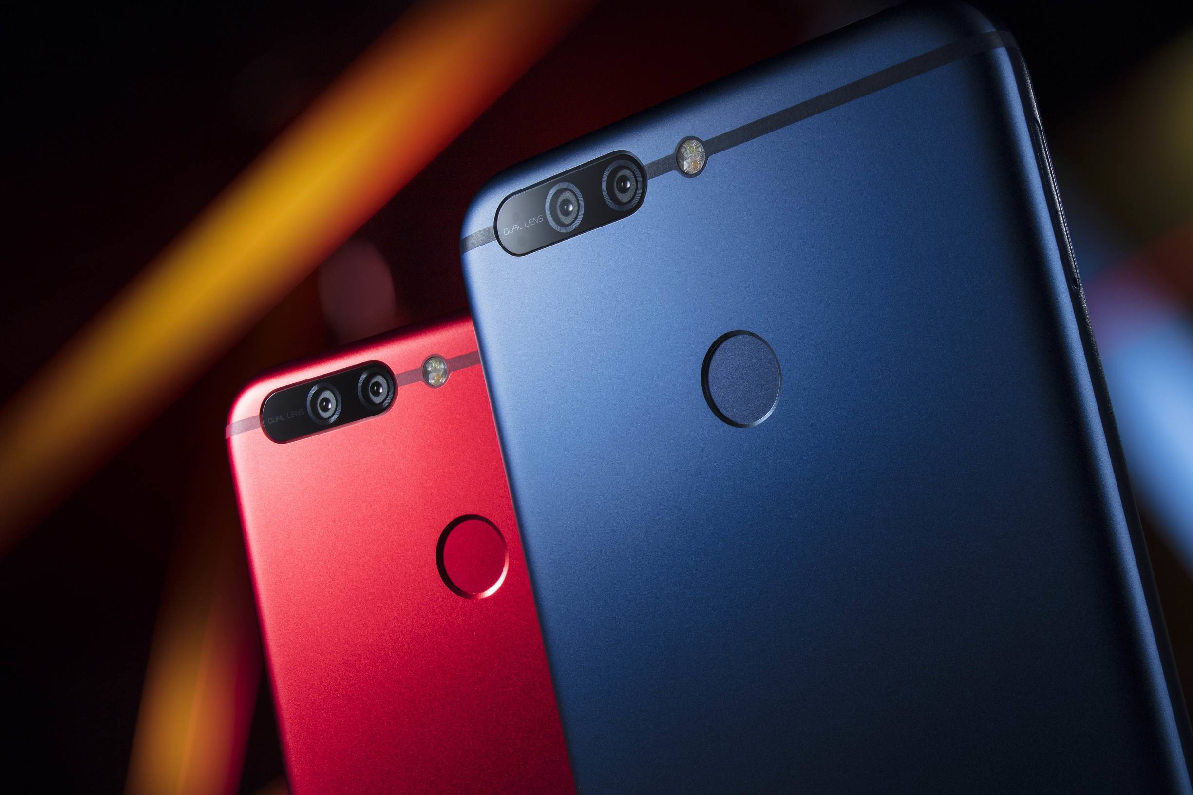 荣耀v9有多少种颜色,荣耀v9魅焰红蓝色