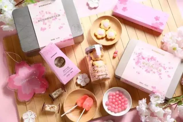 星巴克春季樱花,星巴克官方旗舰店直播樱花杯