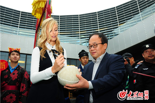 足球发源地淄博,足球起源地迎取圣球仪式