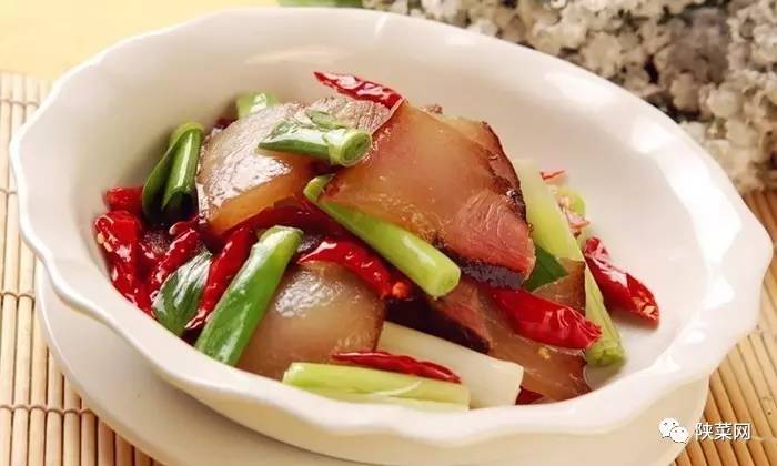 陕菜腊肉,汉中特色美食腊肉