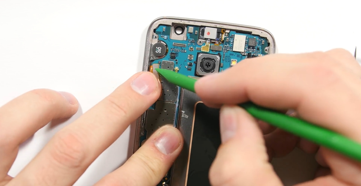 三星s7edge拆机修电源键,三星s7edge拆机视频