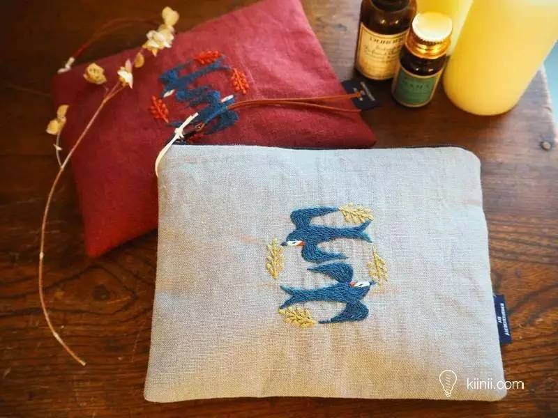 日本刺绣艺术家AliceMakabe的清新刺绣小品