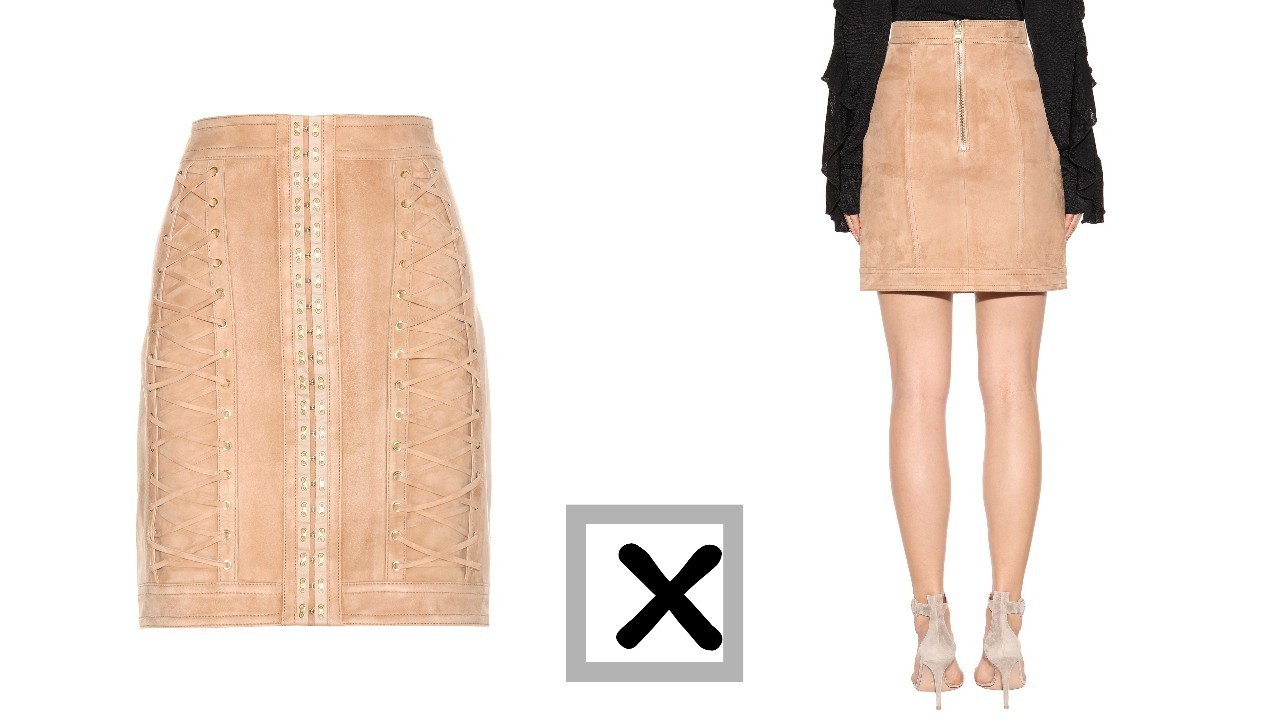 它是能让你远看腿长，近看腰细，侧看腹平~三合一功效的裙子