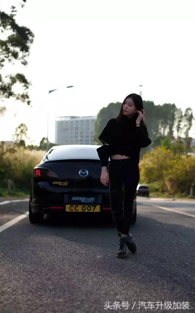 女生说车4：小“*安谢**琪”谈改装版马自达ATENZA睿翼