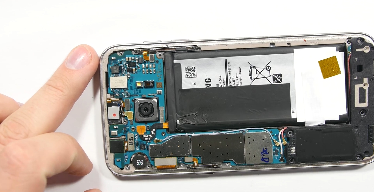 三星s7edge拆机修电源键,三星s7edge拆机视频