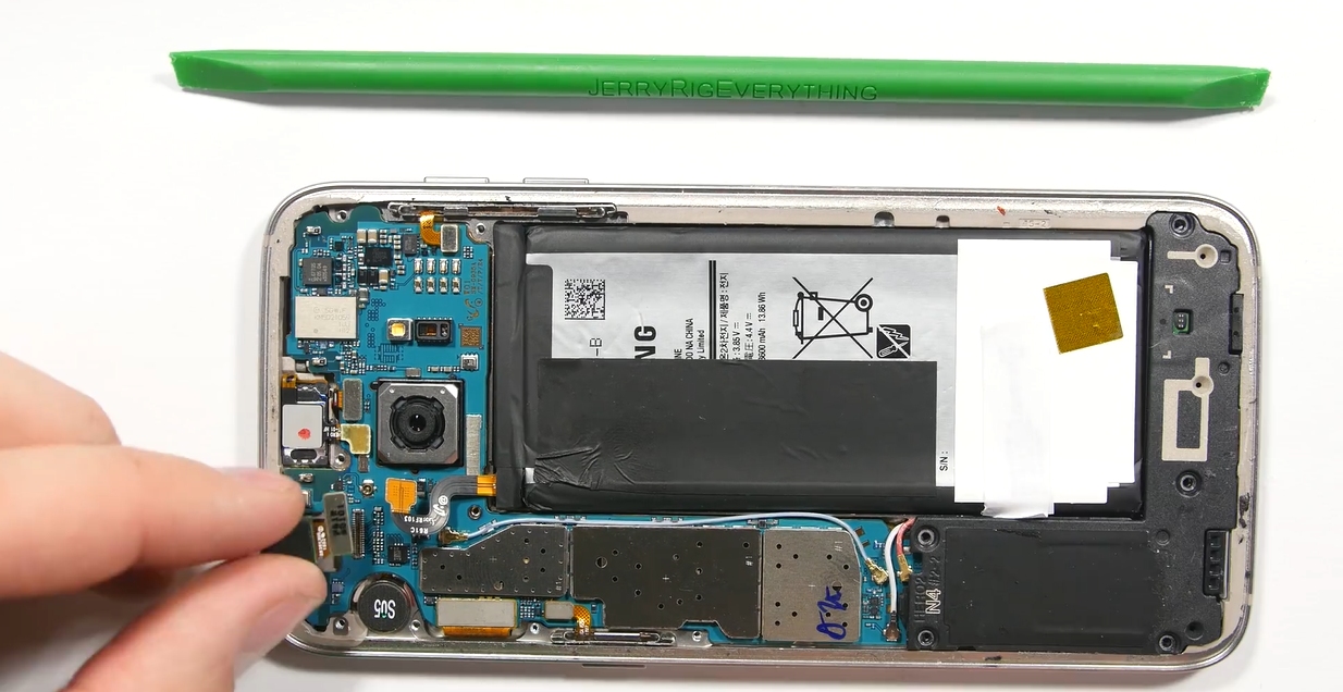 三星s7edge拆机修电源键,三星s7edge拆机视频