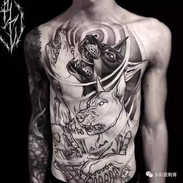 意大利纹身师brando,很厉害的纹身师