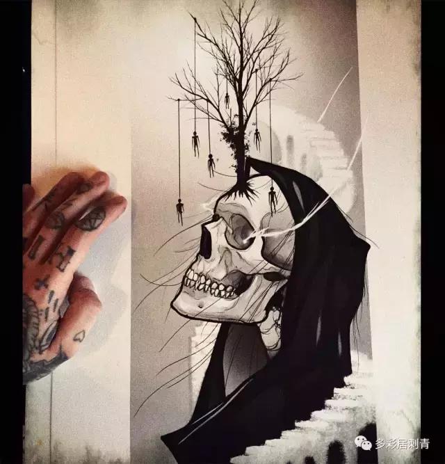 意大利纹身师brando,很厉害的纹身师