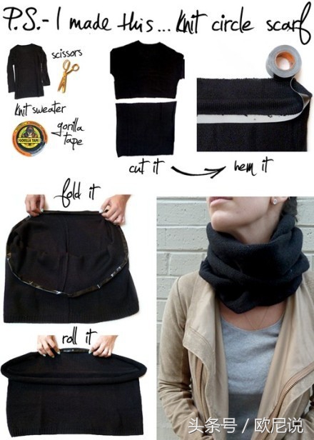 不穿的旧毛衣这样改比扔了强多了,旧毛衣穿出来不好看都可以干啥