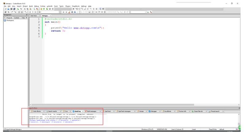 codeblocks的入门使用教程,codeblocks的基本使用方法