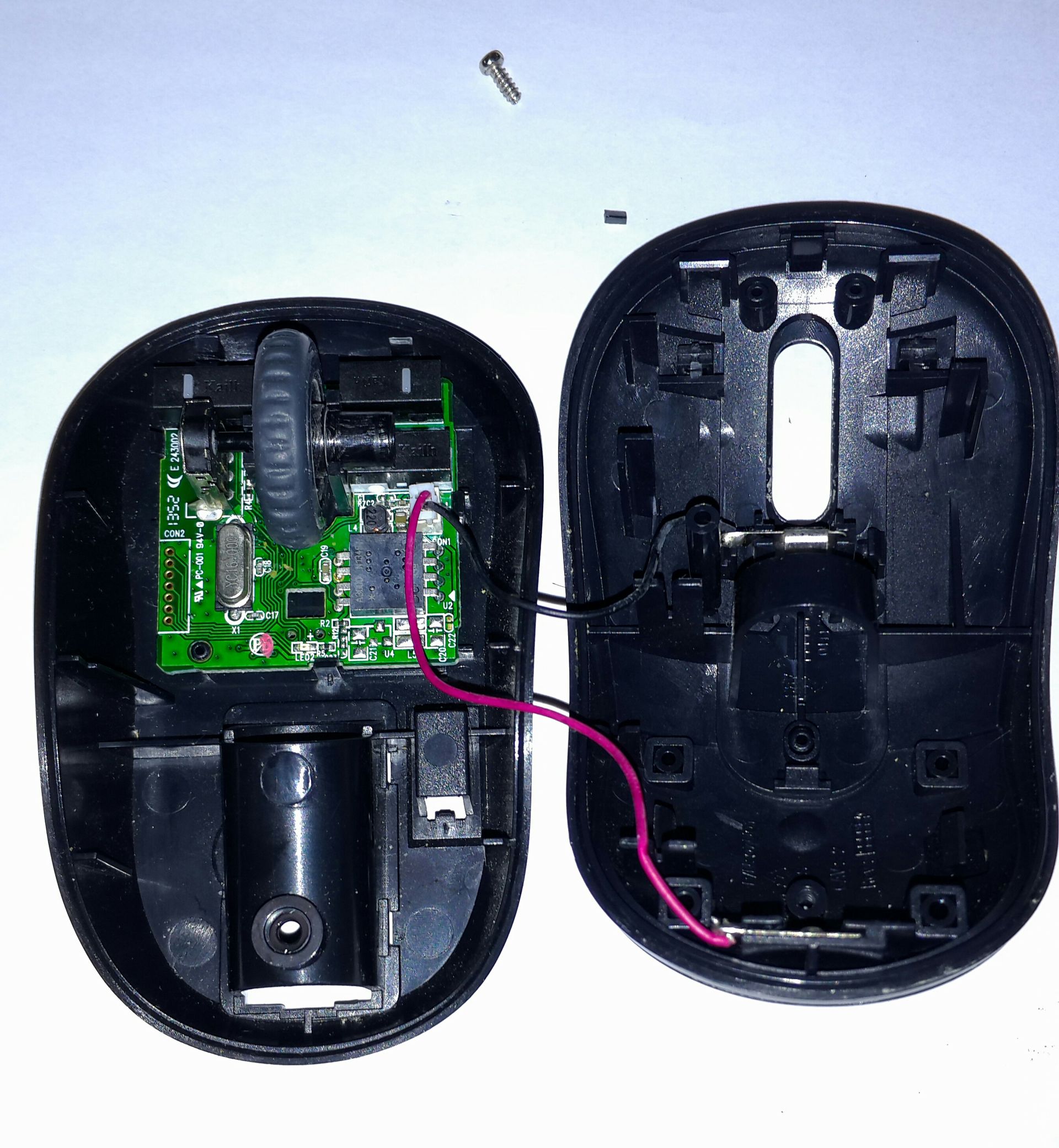 雷柏m10鼠标滚轮失灵,雷柏1200鼠标拆卸更换
