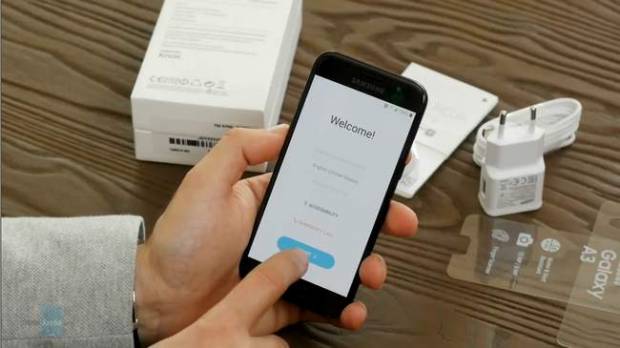 三星galaxya3手机发布,三星galaxya320174.7寸