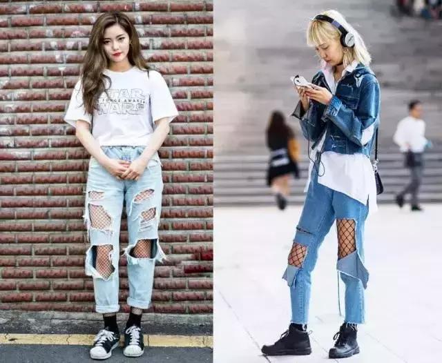 妈妈说穿渔网袜的都是坏女孩