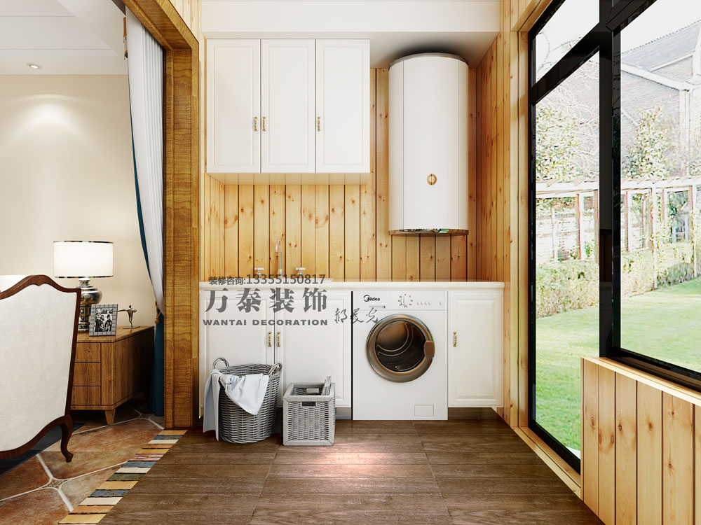 兖州新百汇春园装修效果图,兖州新百汇一楼小院装修