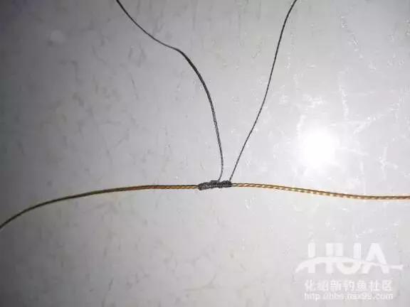 钓上层白条无结串钩绑法,串钩钩子切线了怎么绑