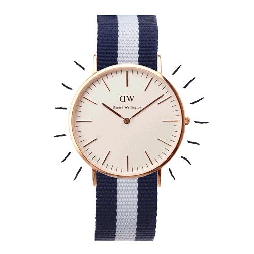 dw金属编织表带,dw炫酷表带