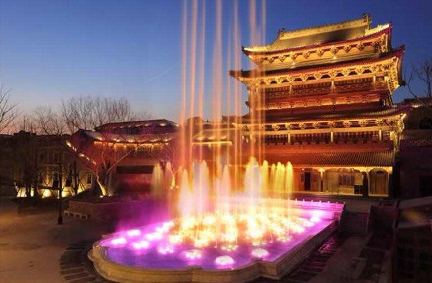 古镇风景古北水镇,记录旅游足迹古北水镇